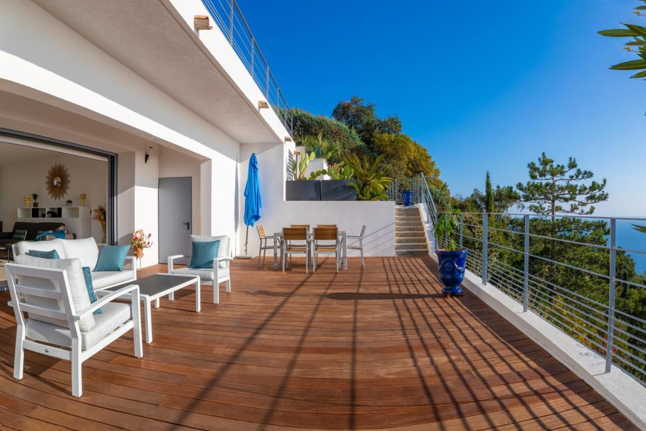 Vistazur Luxueux Appartement Avec Terrasse Et Piscine Le Le Rayol-Canadel-sur-Mer Ngoại thất bức ảnh